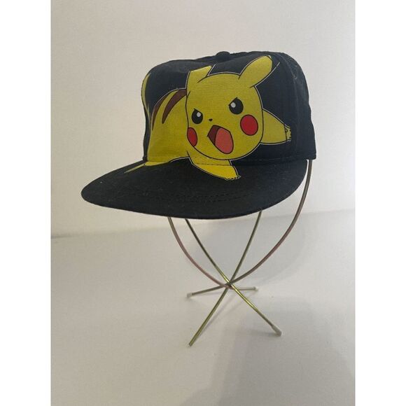 Pokemon Hat/Cap, Black with Yellow Pokemon - Picture 6 of 7